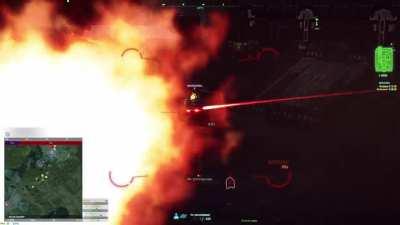 Ms. Frizzle drives through an active warzone and dies