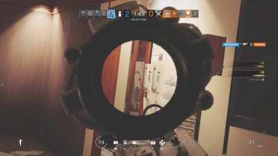 How to fake a Monty 101: look away from him NEVER GAZE AT HIS DEADLY STARE. Then proceed to elbow him in the head.