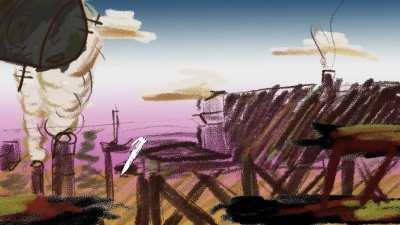 slugcat is fun to animate! squishy boi