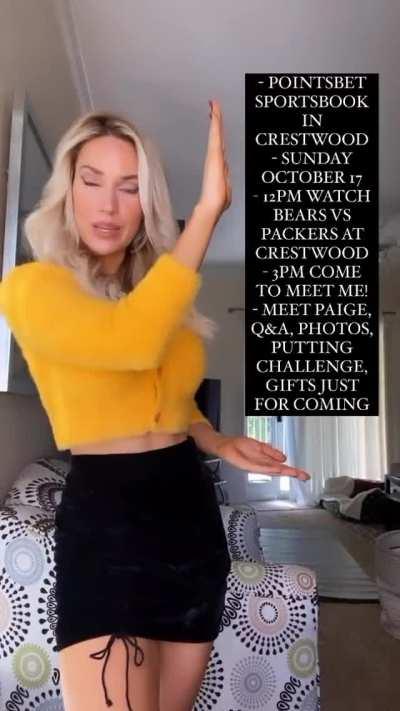 Meet Paige at the PointsBet event this weekend