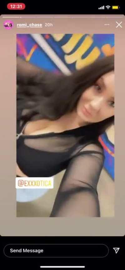 She got it on full display