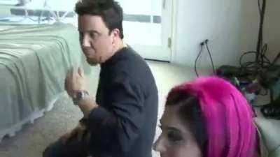 James Deen stops mid-shoot to screw Sasha Grey