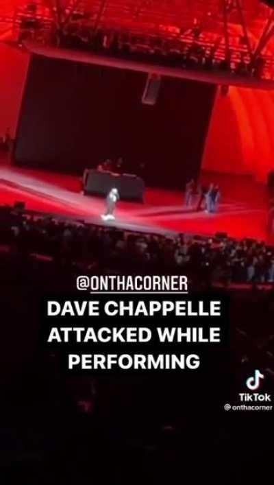 .. in attacking Dave Chappelle live