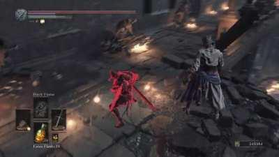 Host parry spams himself into godhood