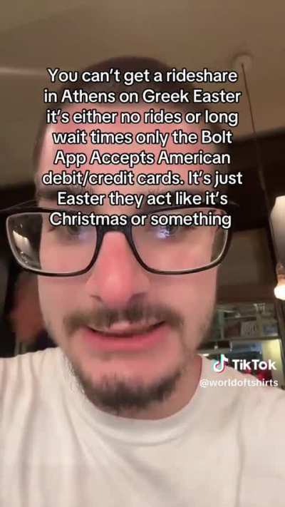 Josh upset Jesus died for our sins and now he can't get a ride back to his hotel to drink alone on Easter