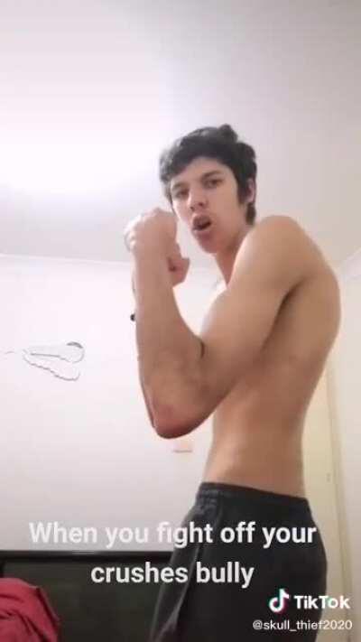 I don’t know a lot, but I’m fairly sure this guy would not be much trouble in a fight