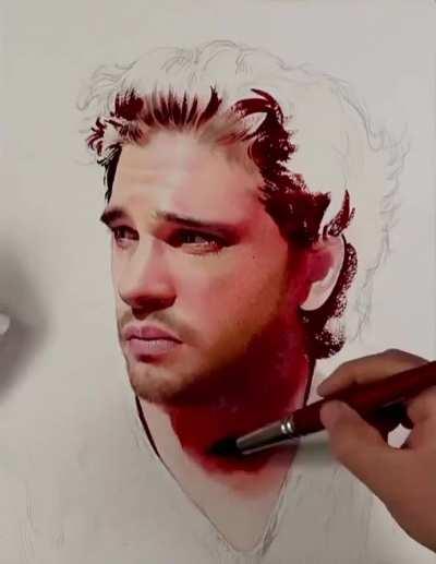 Nice Watercolour Timelapse