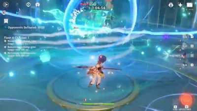 I got bored so I decided to make a short clip showcasing Venti’s gameplay in abyss