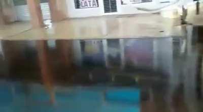 Town flooded with oil - Cabimas, Venezuela - 3-Sep-2020