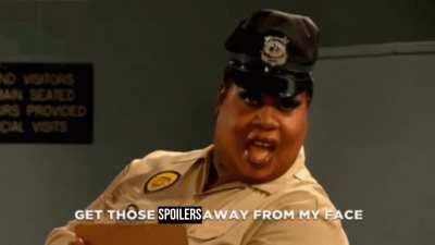 Just a reminder to please mark your spoilers. Thank you!