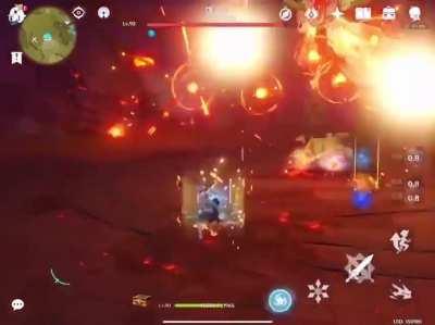 Leaked Ayaka Gameplay From Beta