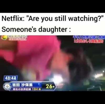 Probably I can't relate though