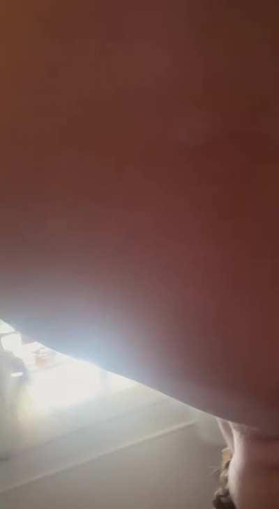 I'm showing all my neighbours my pretty titties