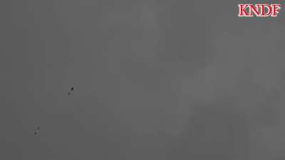 [Myanmar/Burma] KNDF B-15 video showing combat against the junta (including bombing/supply runs) and POWs. Likely recorded between late 2024-April 25, 2025