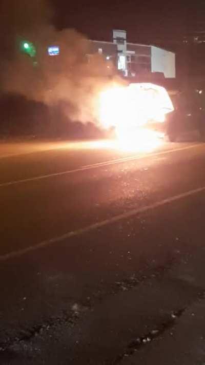 Nooooooo, not the Subaru!