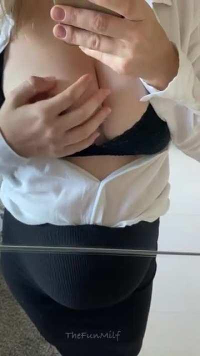 Would you fuck your pregnant boss for a promotion?