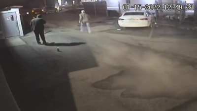 Drunk Off-Duty Billings, Montana Police Officers attack a man in his car after being told to move, causes one to get shot in the face