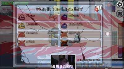 resumo da última live de among us