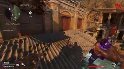 Get to spawn teleporter without opening door (Firebase Z)