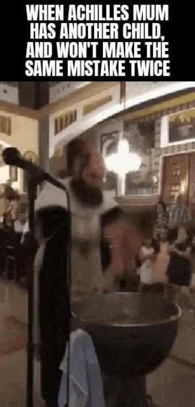 This time your in ankle first!