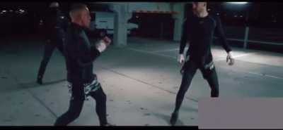 Boxer vs taekwondo fighter