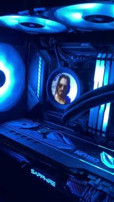 This cpu cooler is breathtaking