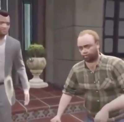 When your character appears in a cutscene