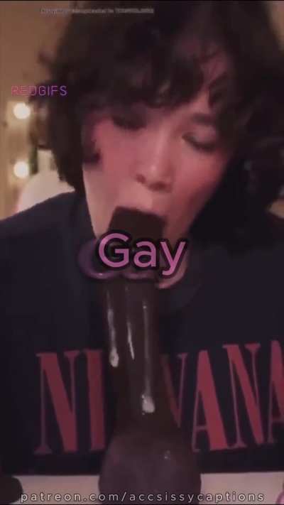 It's not gay if it's plastic, right?