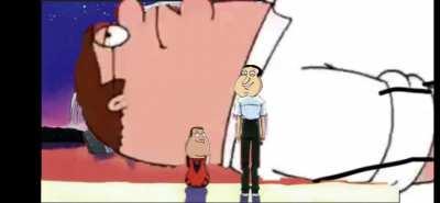 This reminds me of the time it all came tumbling down!