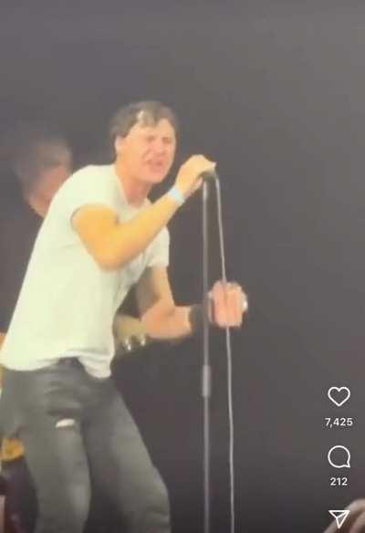 Weirdo storms stage and takes over lead vocals