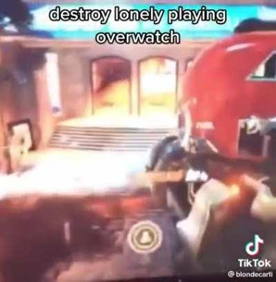 who did destroy lonely main in overwatch?