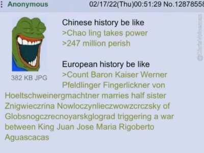 History lesson from a savage