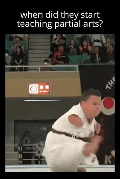 Honestly, he could still whoop me.