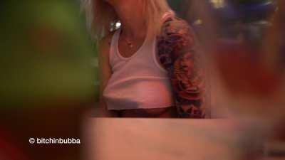 She wanted to touch my boobs