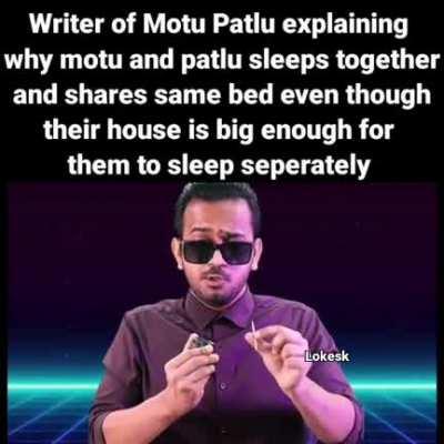 Motu aur Patlu ki jodi 🏳️‍🌈