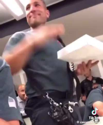 Bro threw a shade at cops