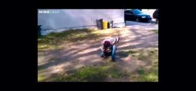 Why unc add the Superman landing smh 🤦🏽‍♂️