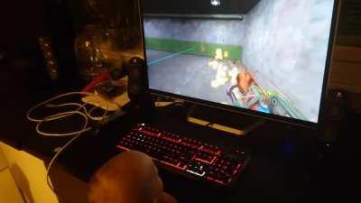 2 year old plays Half Life lmao