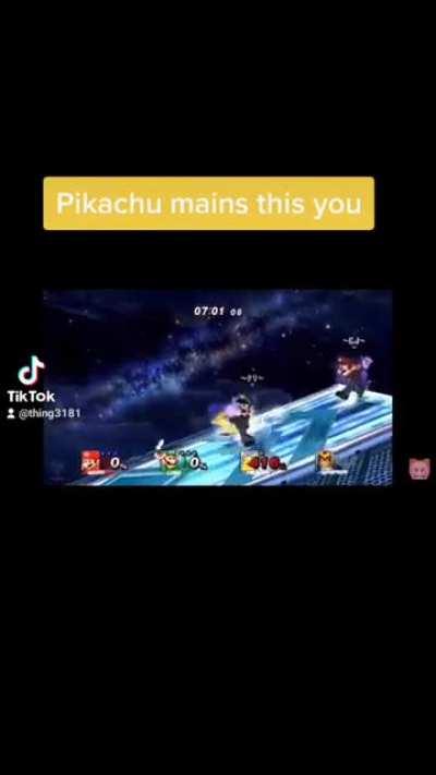 Imagine being pikachu at this moment