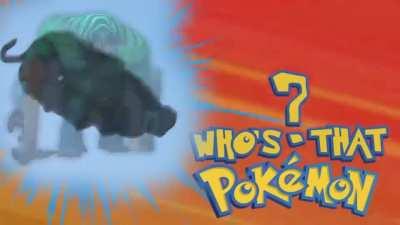 Who's that pokemon?