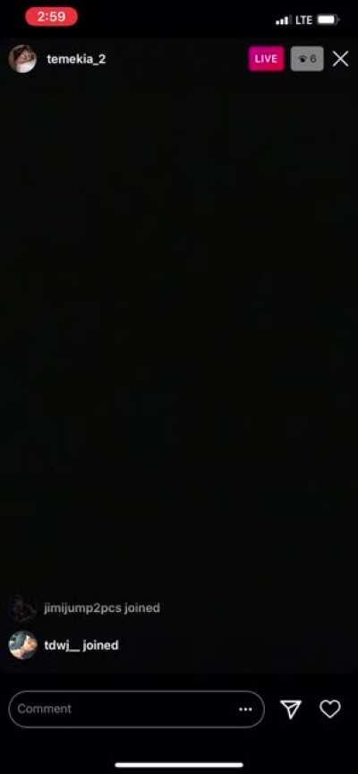 Temekia done wet the place up‼️💦