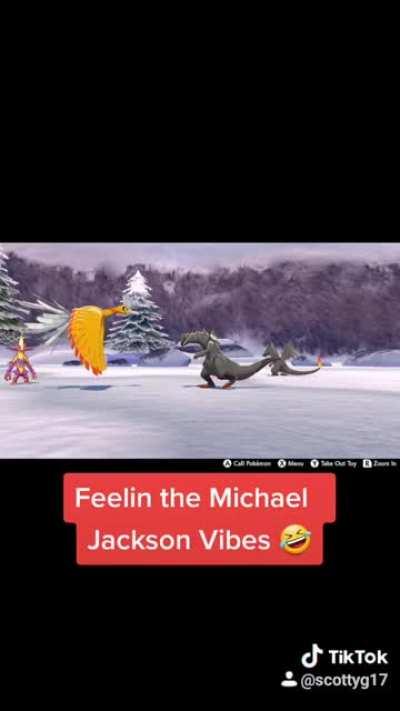 Haxorus feelin the Michael Jackson Vibes 🤣