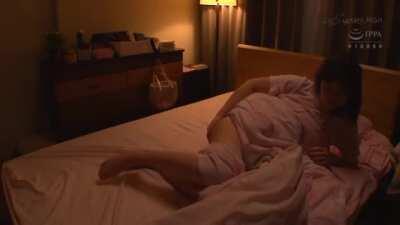 Step-sis's been wondering why her ass hurts each morning, little did she know...