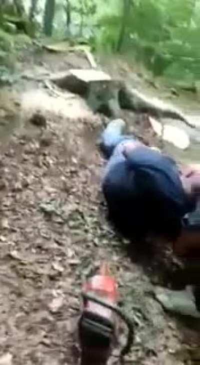 This looks dangerous, I will just watch you guys