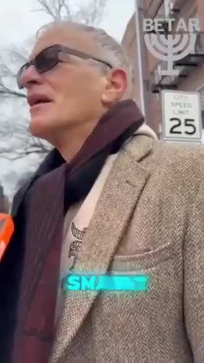 Israelis harasses Norman Finkelstein, a son of holocaust survivors and pro-Palestinian scholar, by putting a pager in his pocket