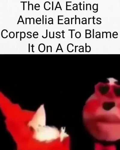 There’s no way the crabs could’ve eaten all of her