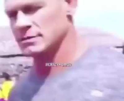 Proof that John Cena is invisible