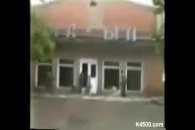 This video makes every Armenian proud: Armenians burn down the town of Lachin and sing about the revenge to Anatolian Turks for 