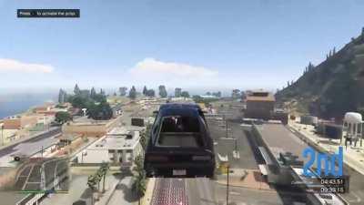 Perfect end to a race