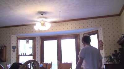 The Ol’ Quicker Than a Ceiling Fan Trick